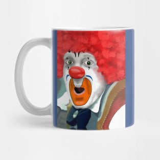 Surprised Clown Mug